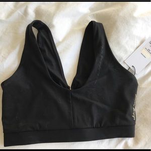 Whitney Simmons x Gymshark V2 Black Sports Bra
